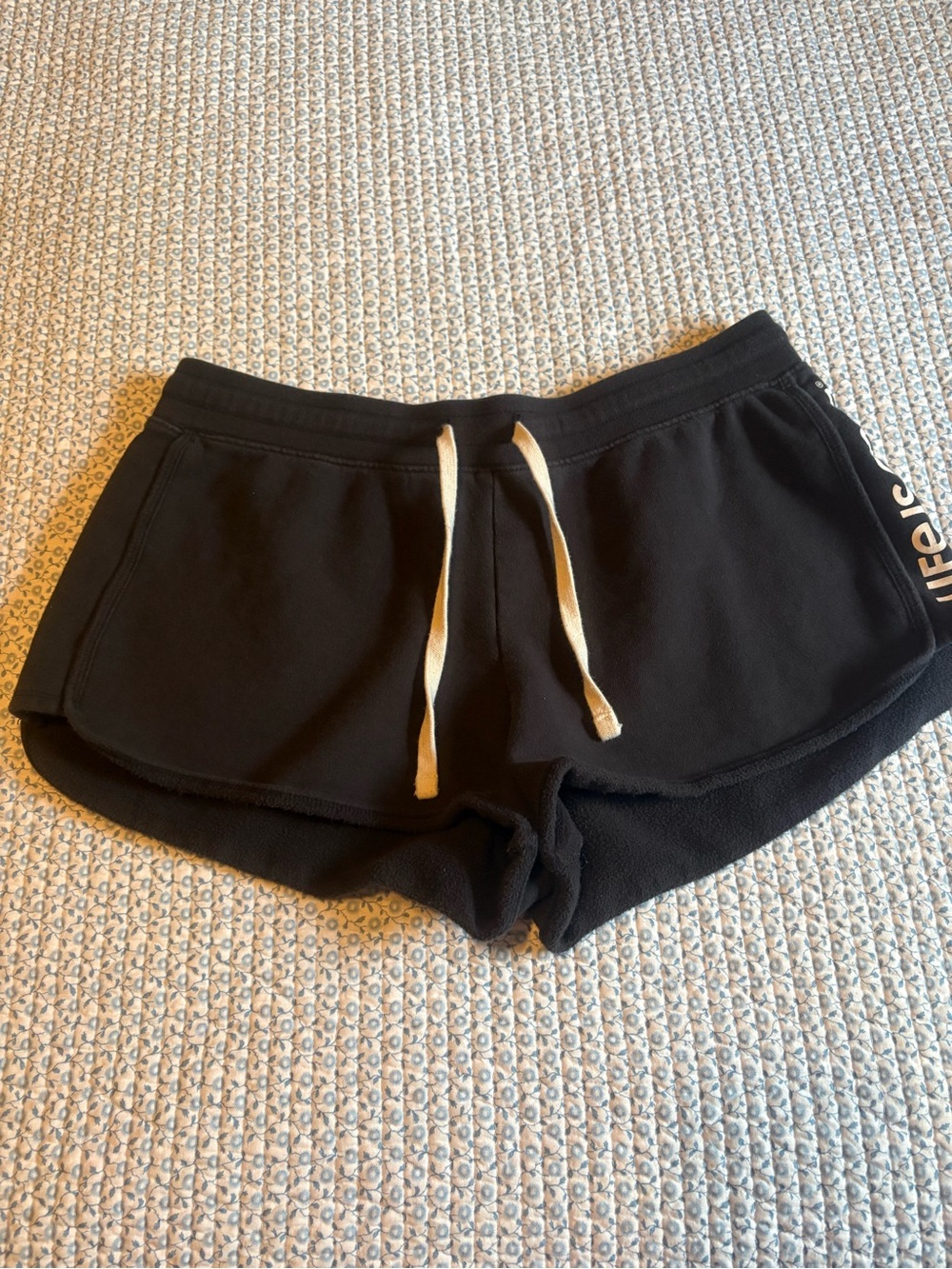 Life is Good Athletic Black Shorts
